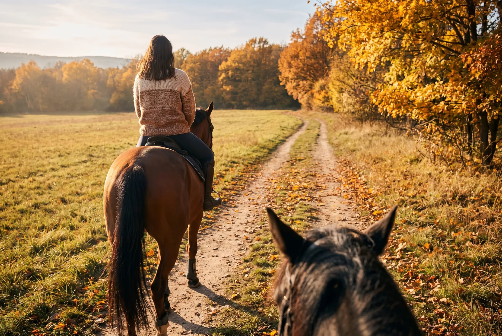 Cabin & Horse